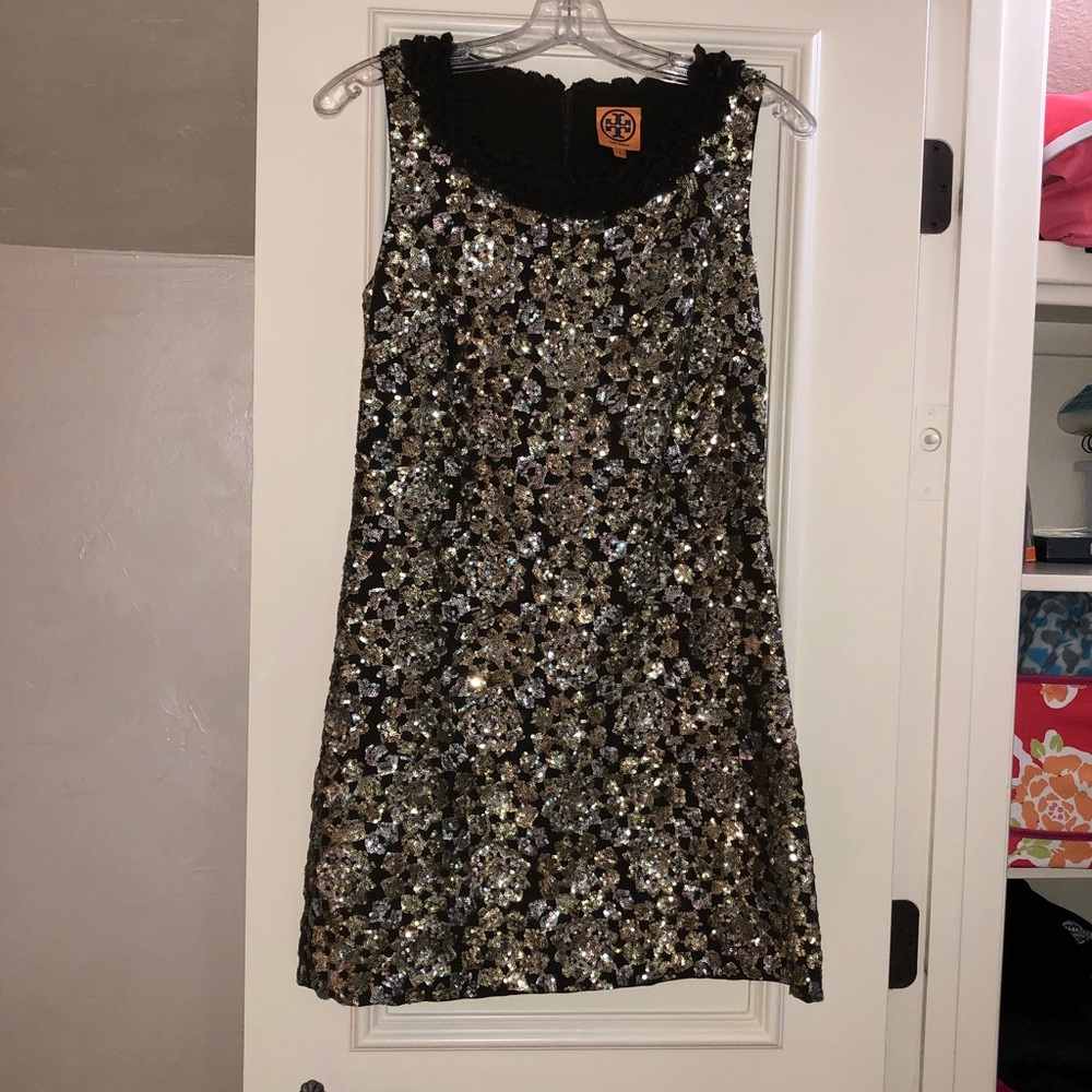 tory burch shift dress